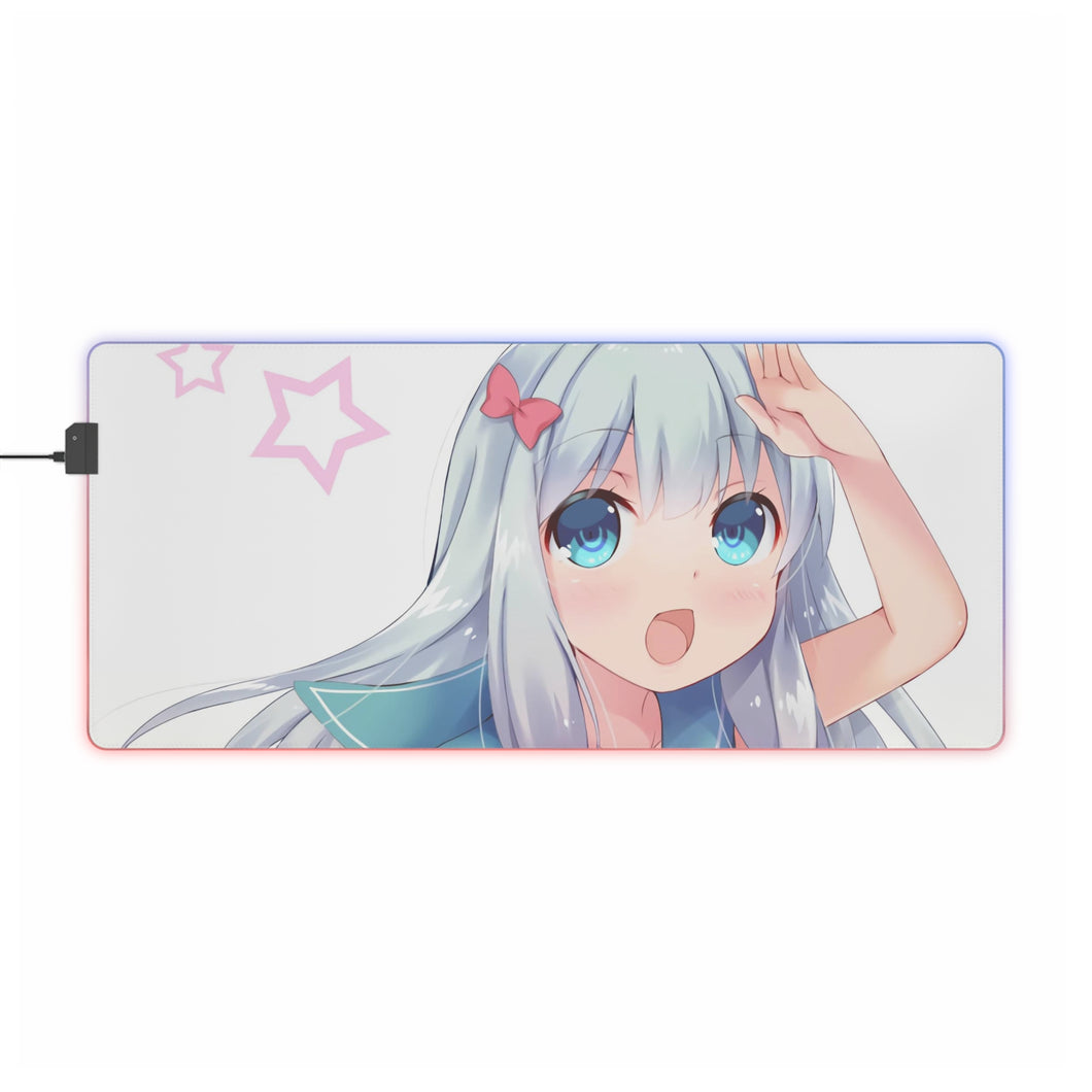EroManga-Sensei RGB LED Mouse Pad (Desk Mat)