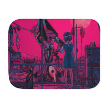 Load image into Gallery viewer, Anime Neon Genesis Evangelion Sherpa Blanket
