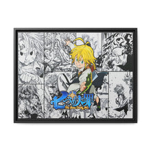 Load image into Gallery viewer, The Seven Deadly Sins Canvas Framed Art Print
