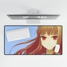 Load image into Gallery viewer, Anime Spice and Wolf Mouse Pad (Desk Mat)
