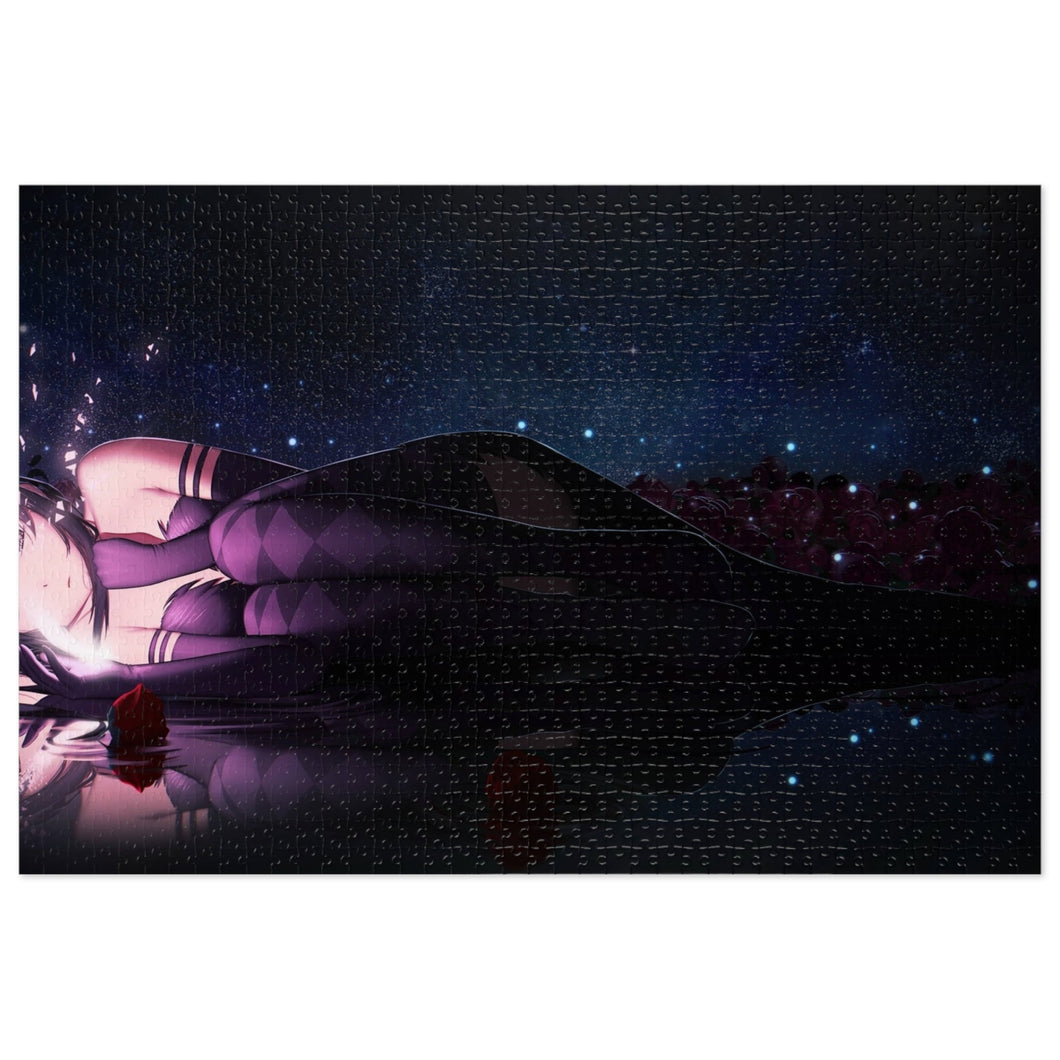 Dissipative Jigsaw Puzzle