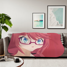Load image into Gallery viewer, Airi Sakura Sherpa Blanket
