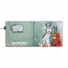 Load image into Gallery viewer, Anime Neon Genesis Evangelion RGB LED Mouse Pad (Desk Mat)
