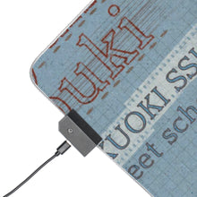Load image into Gallery viewer, Hakuouki Shinsengumi Kitan RGB LED Mouse Pad (Desk Mat)
