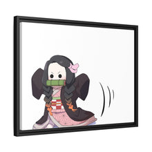 Load image into Gallery viewer, Nezuko Kamado Canvas Framed Art Print
