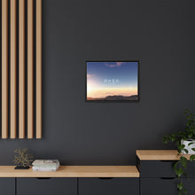 Load image into Gallery viewer, Your Name. Canvas Framed Art Print
