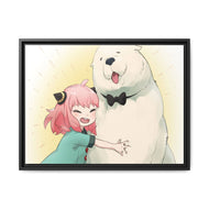 Anime Spy x Family Canvas Framed Art Print