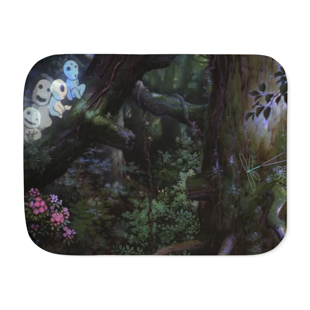 Princess Mononoke Sherpa Blanket