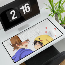 Load image into Gallery viewer, Red X Green Mouse Pad (Desk Mat)
