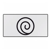 Load image into Gallery viewer, Uzumaki Clan Symbol Mouse Pad (Desk Mat)
