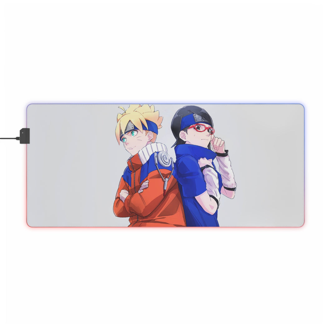 Boruto RGB LED Mouse Pad (Desk Mat)