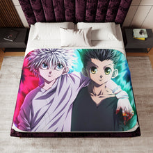 Load image into Gallery viewer, Anime Hunter x Hunter Sherpa Blanket
