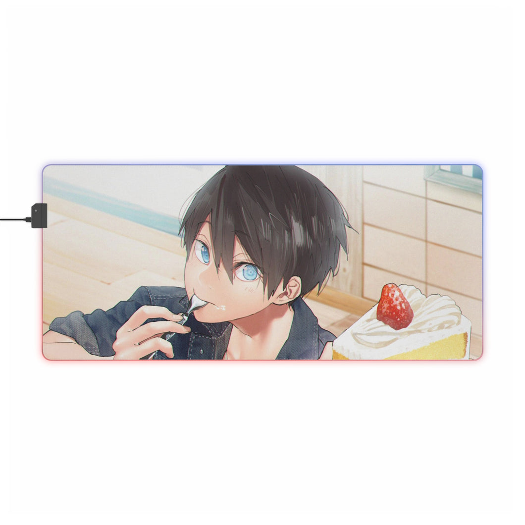 Free! Haruka Nanase RGB LED Mouse Pad (Desk Mat)