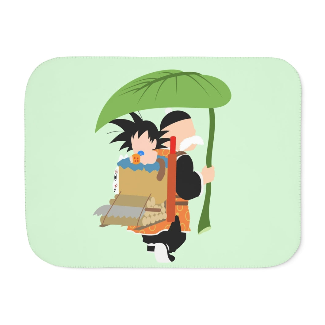 Anime Dragon Ball Sherpa Blanket