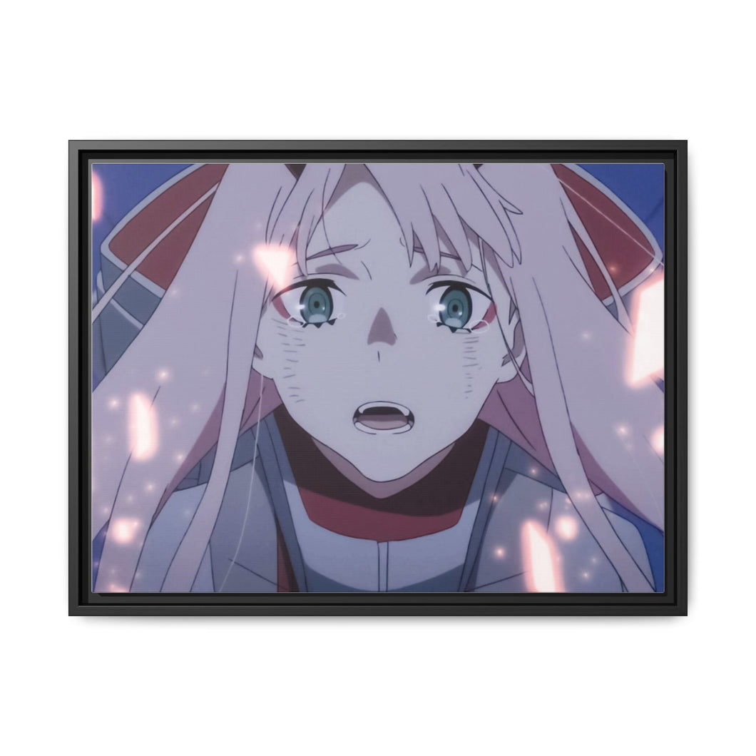 Darling, forgive me Canvas Framed Art Print