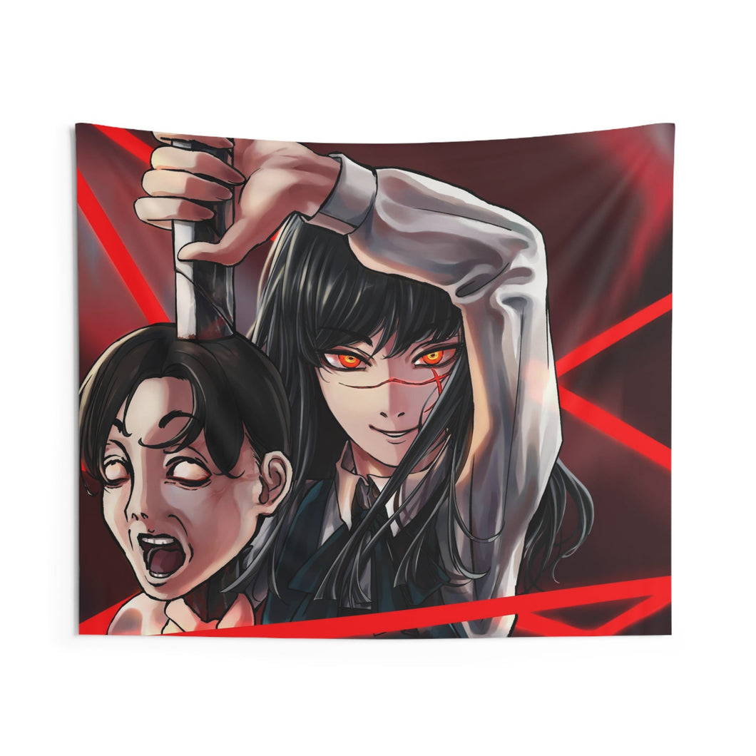 Anime Chainsaw Man Indoor Wall Tapestry