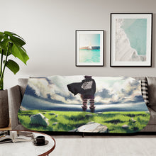 Load image into Gallery viewer, Shingeki no Kyojin - Scouting Legion Sherpa Blanket
