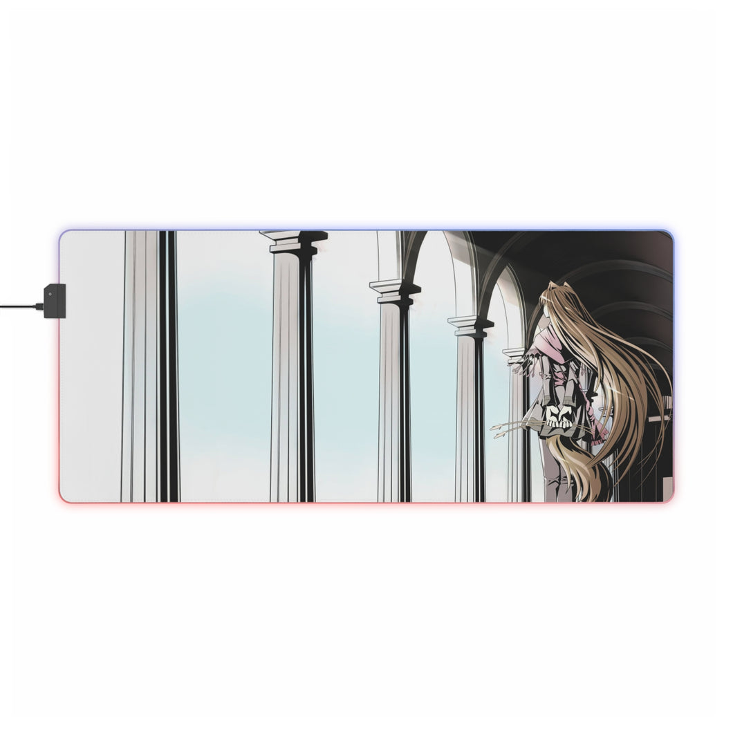 Spice And Wolf RGB LED Mouse Pad (Desk Mat)