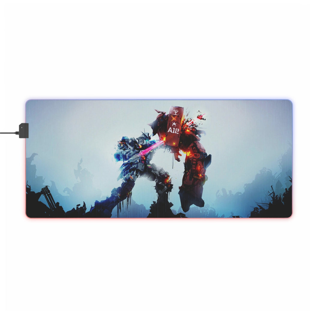 Anime Gundam RGB LED Mouse Pad (Desk Mat)