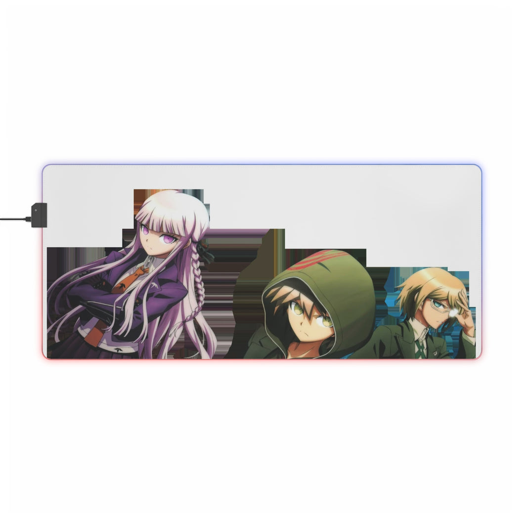 Kyoko, Makoto and Byakuya RGB LED Mouse Pad (Desk Mat)