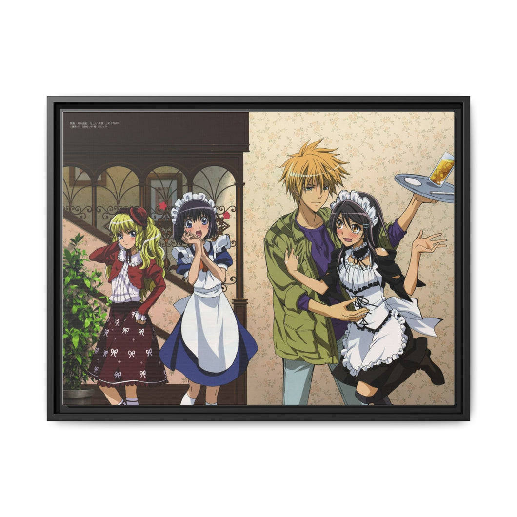 Anime Maid Sama! Canvas Framed Art Print