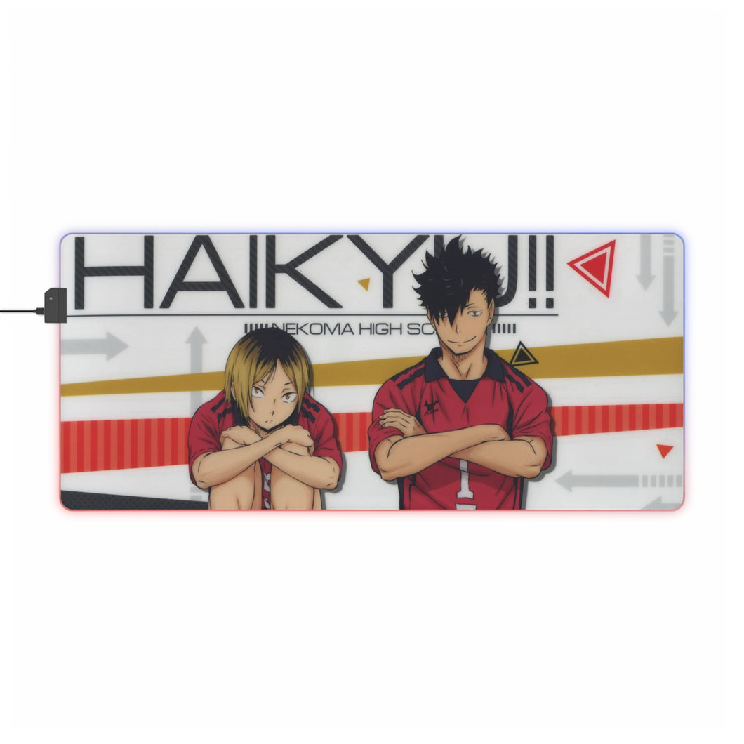 Kenma Kozume RGB LED Mouse Pad (Desk Mat)