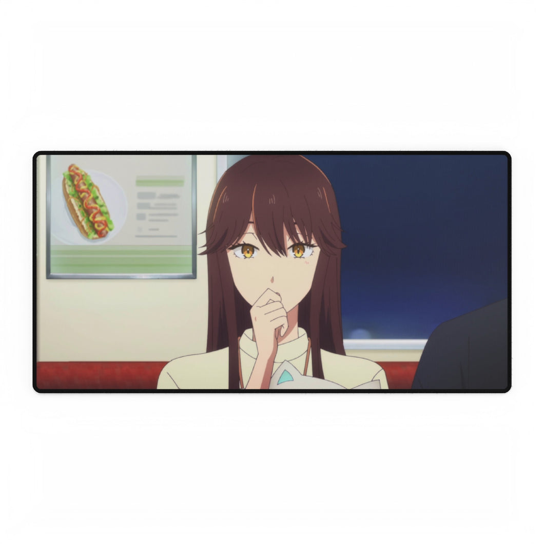 Anime The Ice Guy and His Cool Female Colleague Mouse Pad (Desk Mat)