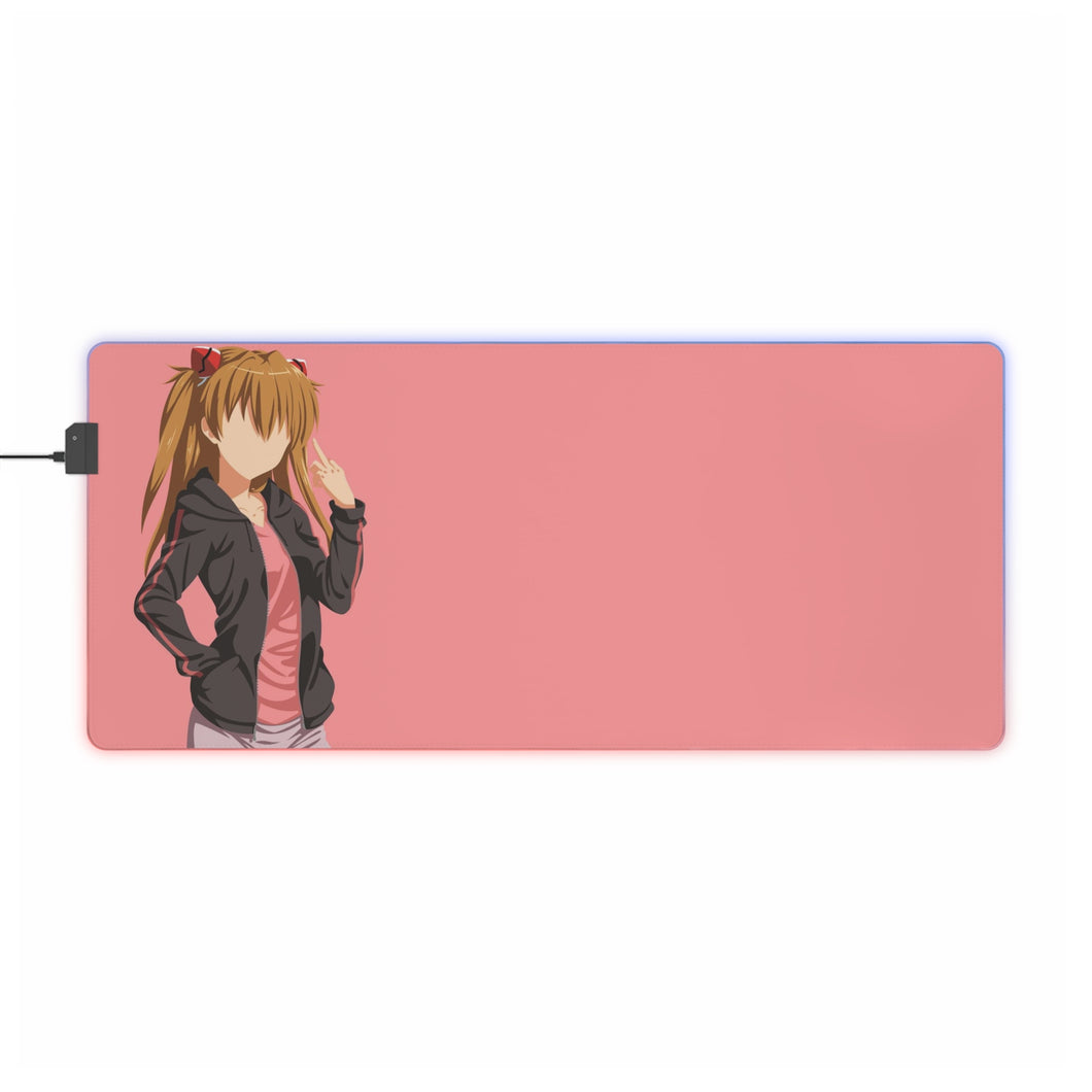 Neon Genesis Evangelion RGB LED Mouse Pad (Desk Mat)