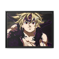 The Seven Deadly Sins Meliodas Canvas Framed Art Print