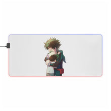 Load image into Gallery viewer, My Hero Academia Izuku Midoriya RGB LED Mouse Pad (Desk Mat)
