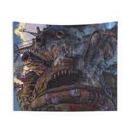 Howl's Moving Castle Indoor Wall Tapestry