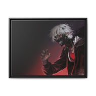 Ken Kaneki - Mask Canvas Framed Art Print