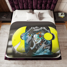 Load image into Gallery viewer, Koro-sensei ? Sherpa Blanket

