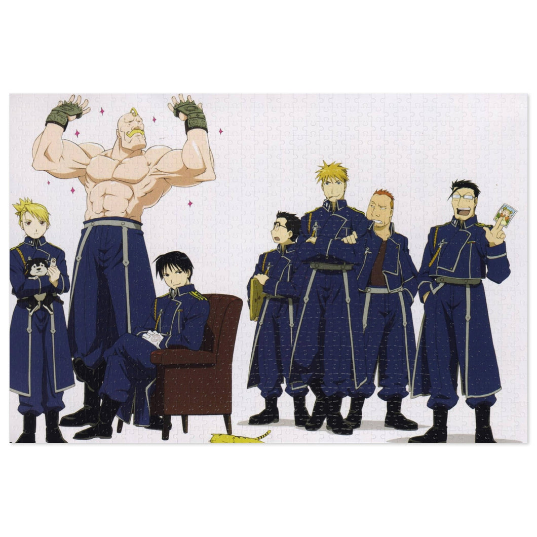 Anime FullMetal Alchemist Jigsaw Puzzle