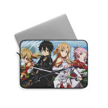 Load image into Gallery viewer, Silica,Kirito,Asuna and Lisbeth Laptop Sleeve
