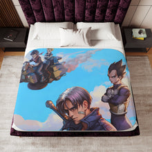Load image into Gallery viewer, Anime Dragon Ball Sherpa Blanket
