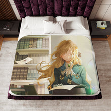 Load image into Gallery viewer, Anime Violet Evergardenr Sherpa Blanket
