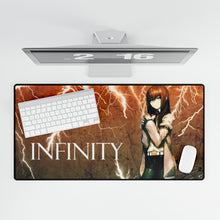 Load image into Gallery viewer, Makise Kurisu Mouse Pad (Desk Mat)
