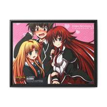 Load image into Gallery viewer, High School DxD Rias Gremory, Issei Hyoudou, Asia Argento Canvas Framed Art Print
