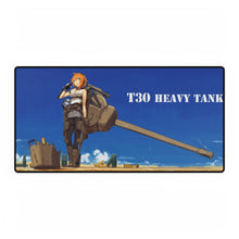 Load image into Gallery viewer, Anime Warrior Mouse Pad (Desk Mat)
