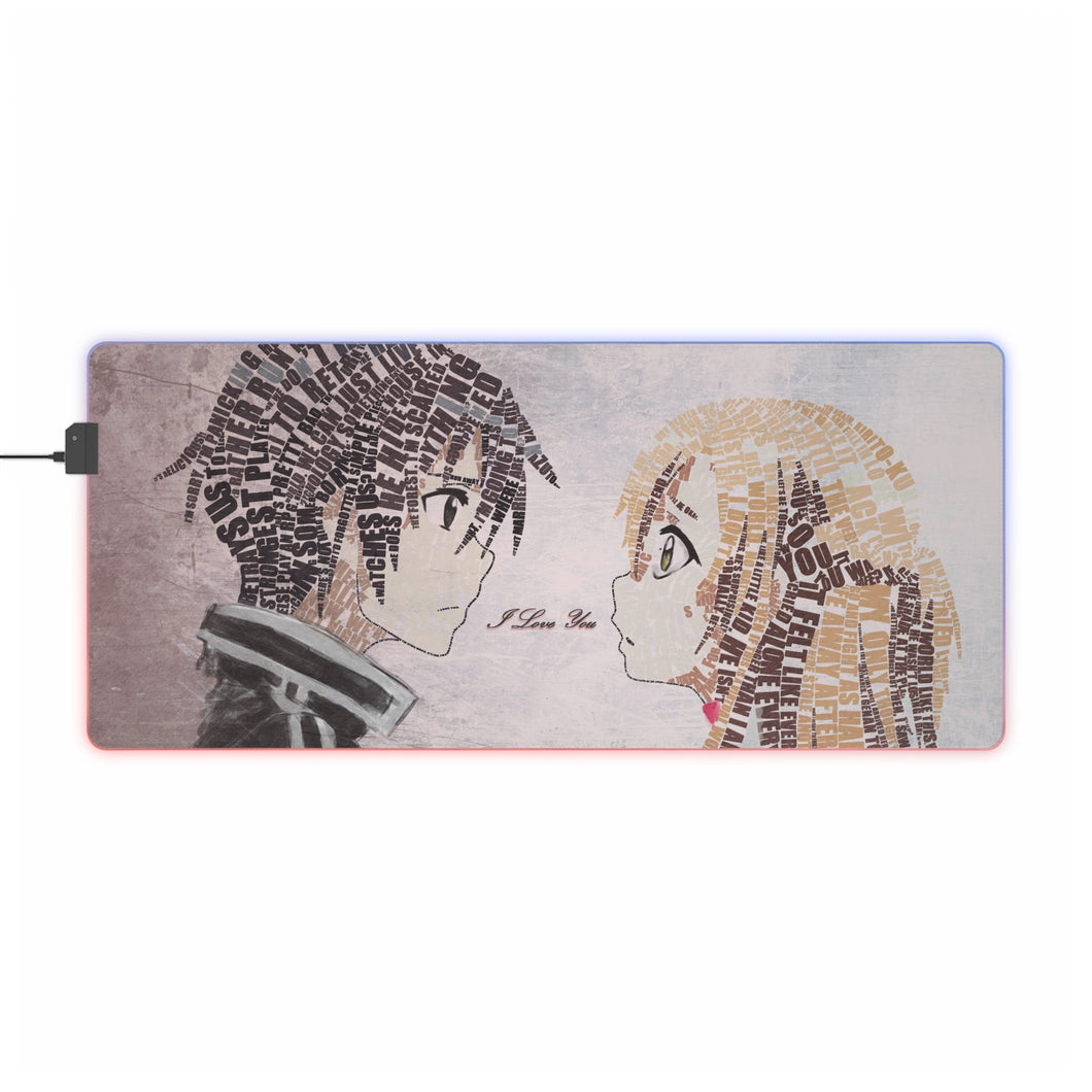 Sword Art Online RGB LED Mouse Pad (Desk Mat)