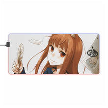 Load image into Gallery viewer, Spice And Wolf RGB LED Mouse Pad (Desk Mat)
