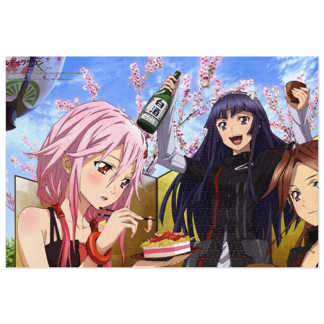 Guilty Crown Inori Yuzuriha, Ayase Shinomiya, Tsugumi Jigsaw Puzzle