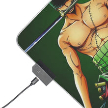 Load image into Gallery viewer, Roronoa Zoro, Santōryū RGB LED Mouse Pad (Desk Mat)
