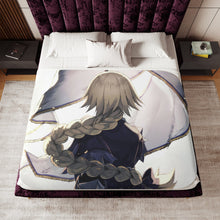 Load image into Gallery viewer, Fate/Apocrypha Ruler, Ruler Sherpa Blanket
