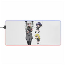 Load image into Gallery viewer, Girls und Panzer RGB LED Mouse Pad (Desk Mat)

