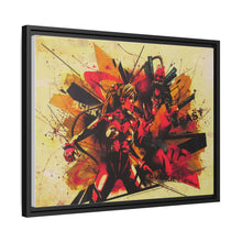 Load image into Gallery viewer, Asuka and Unit 02 Street Art Canvas Framed Art Print
