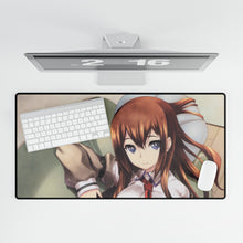 Load image into Gallery viewer, Makise Kurisu Mouse Pad (Desk Mat)
