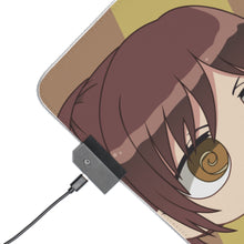 Load image into Gallery viewer, Chibi Sasha eating a potato RGB LED Mouse Pad (Desk Mat)
