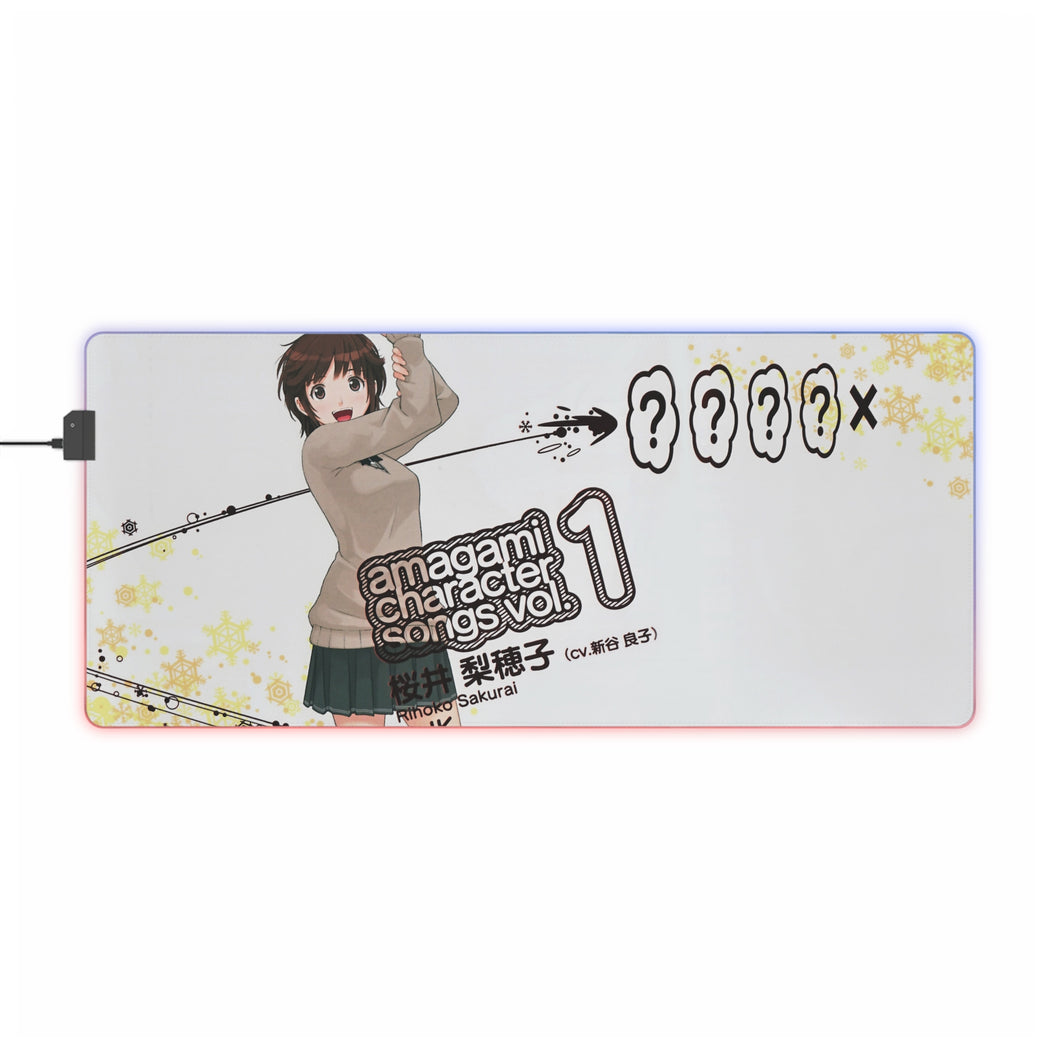 Amagami RGB LED Mouse Pad (Desk Mat)